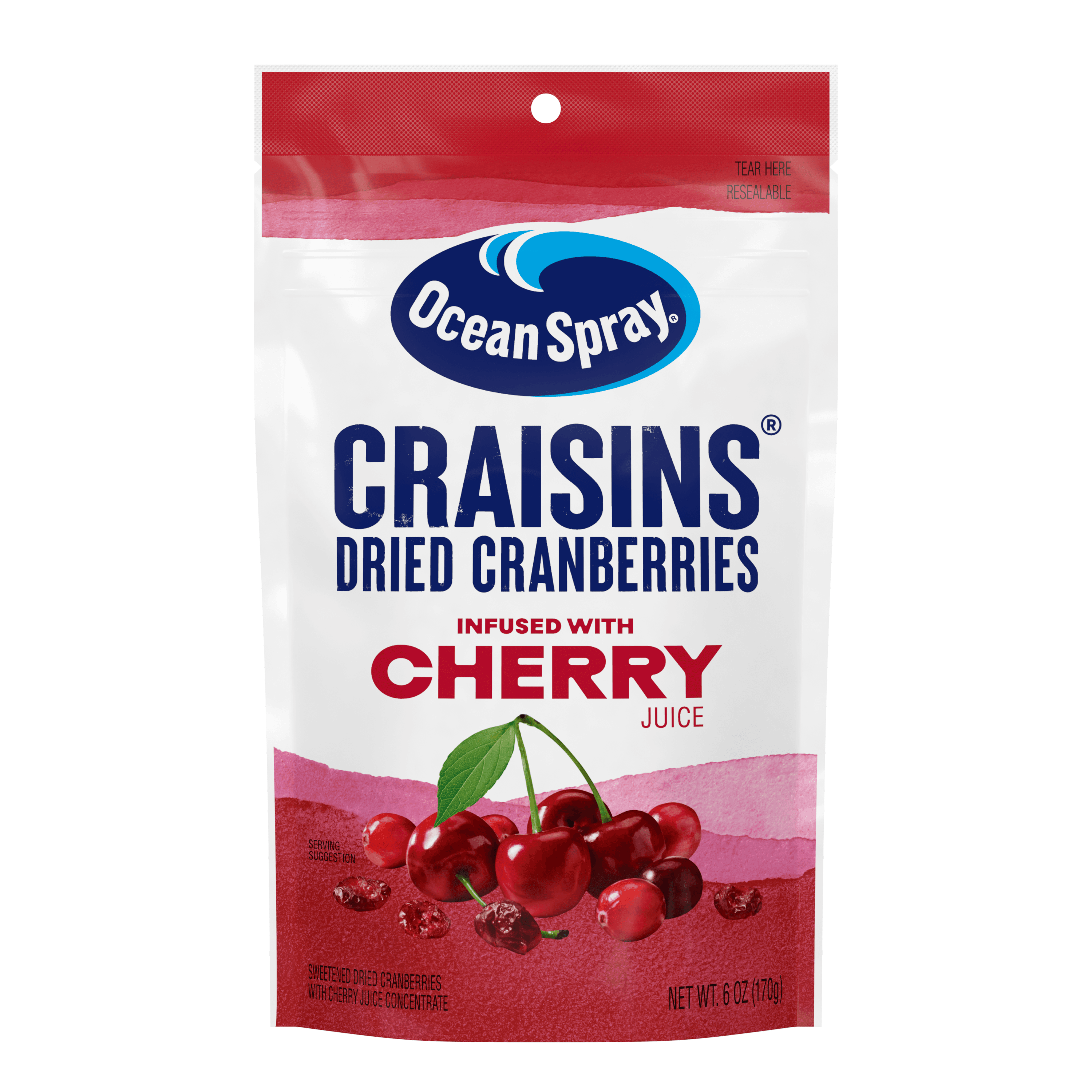 6oz OS Craisins Cherry front