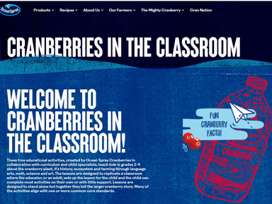 Cranberries in the Classroom