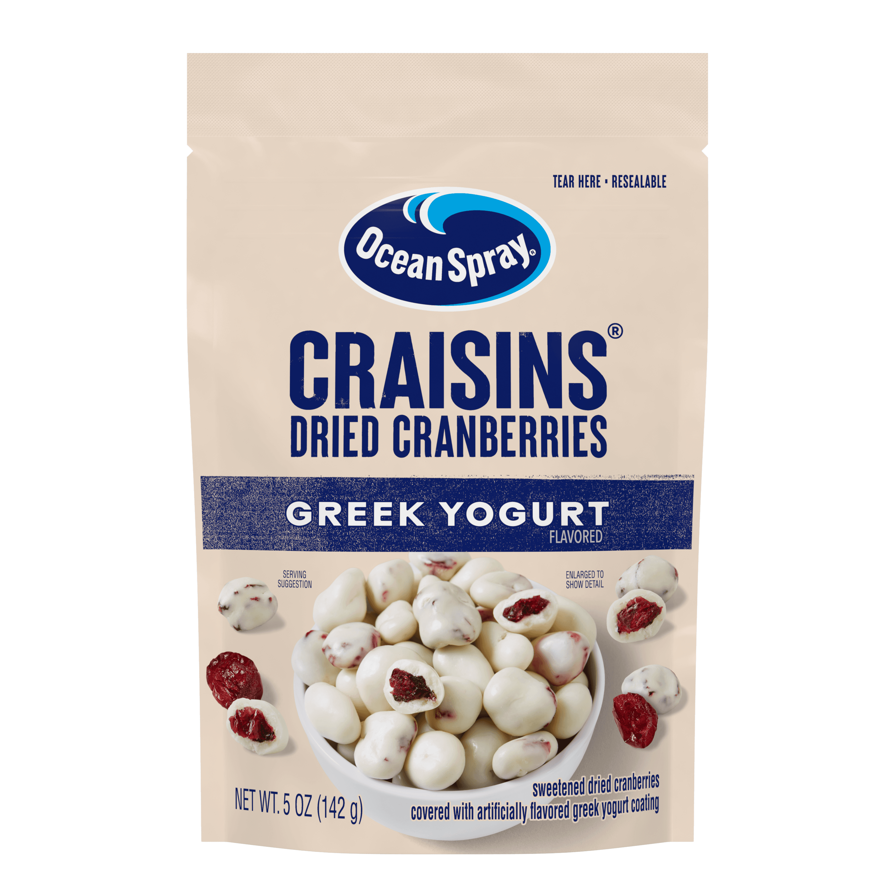 Craisins Greek Yogurt 5oz front