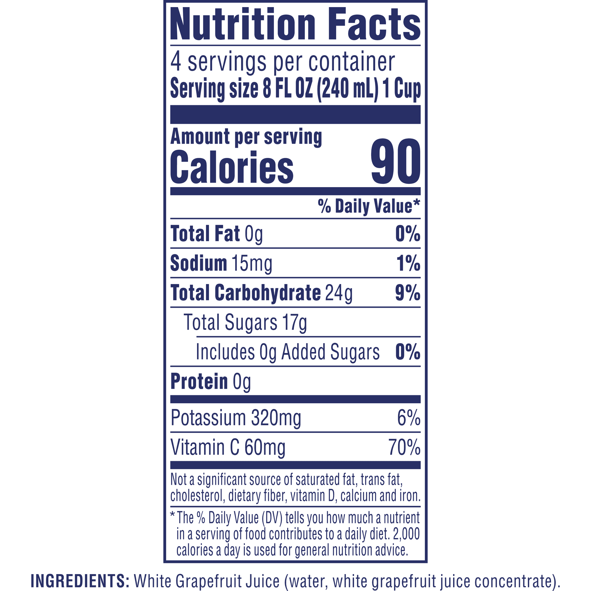 Nutrition Label