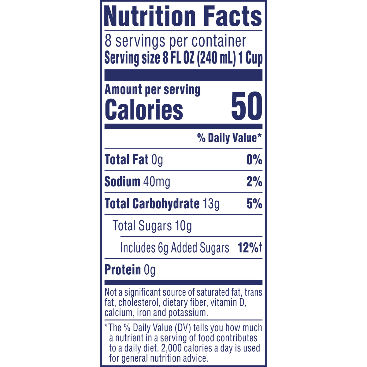 Nutrition Facts