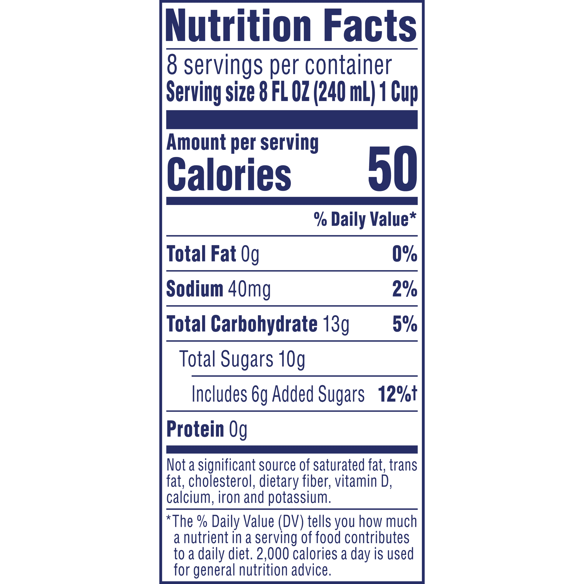 Nutrition Label