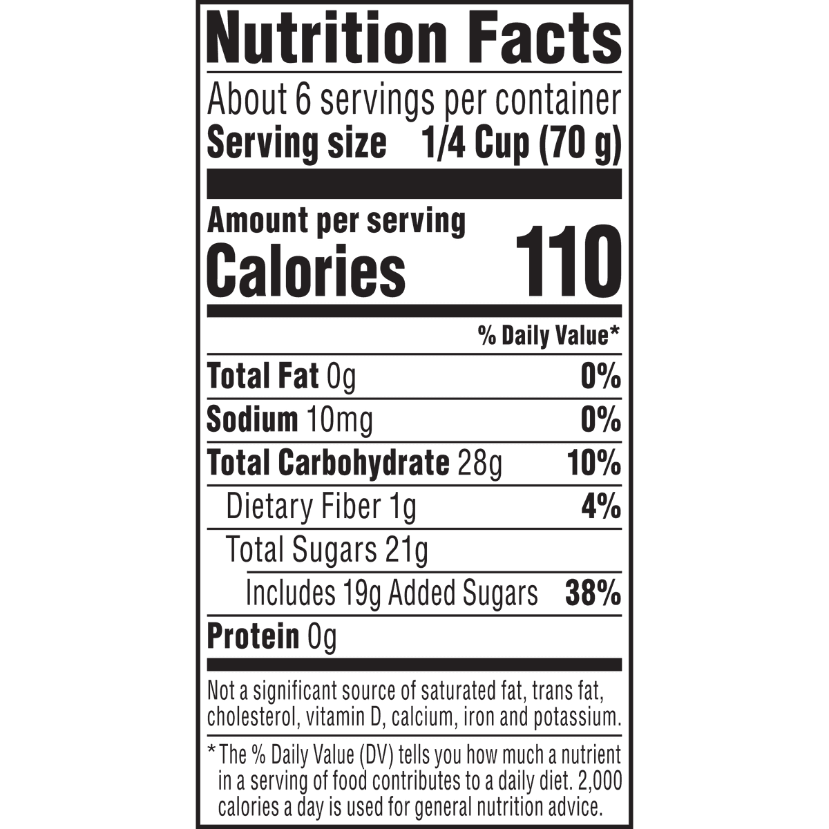 Nutrition Facts