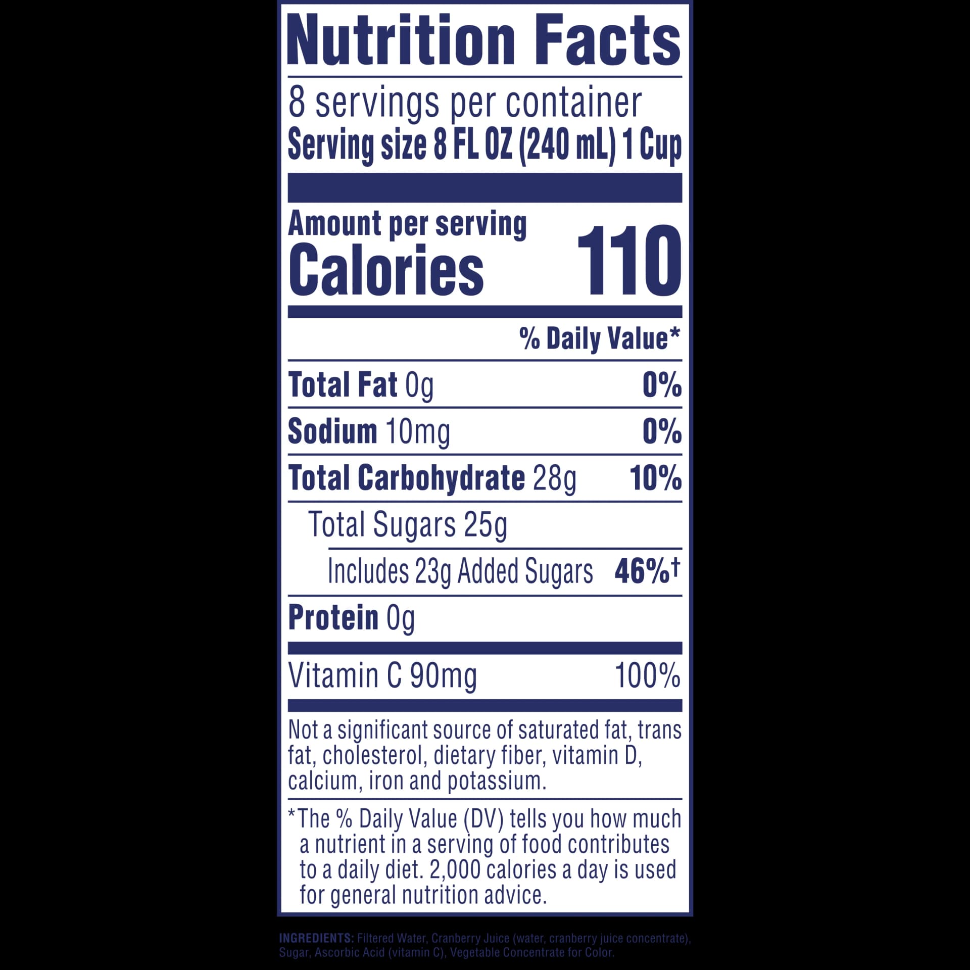 Nutrition Label
