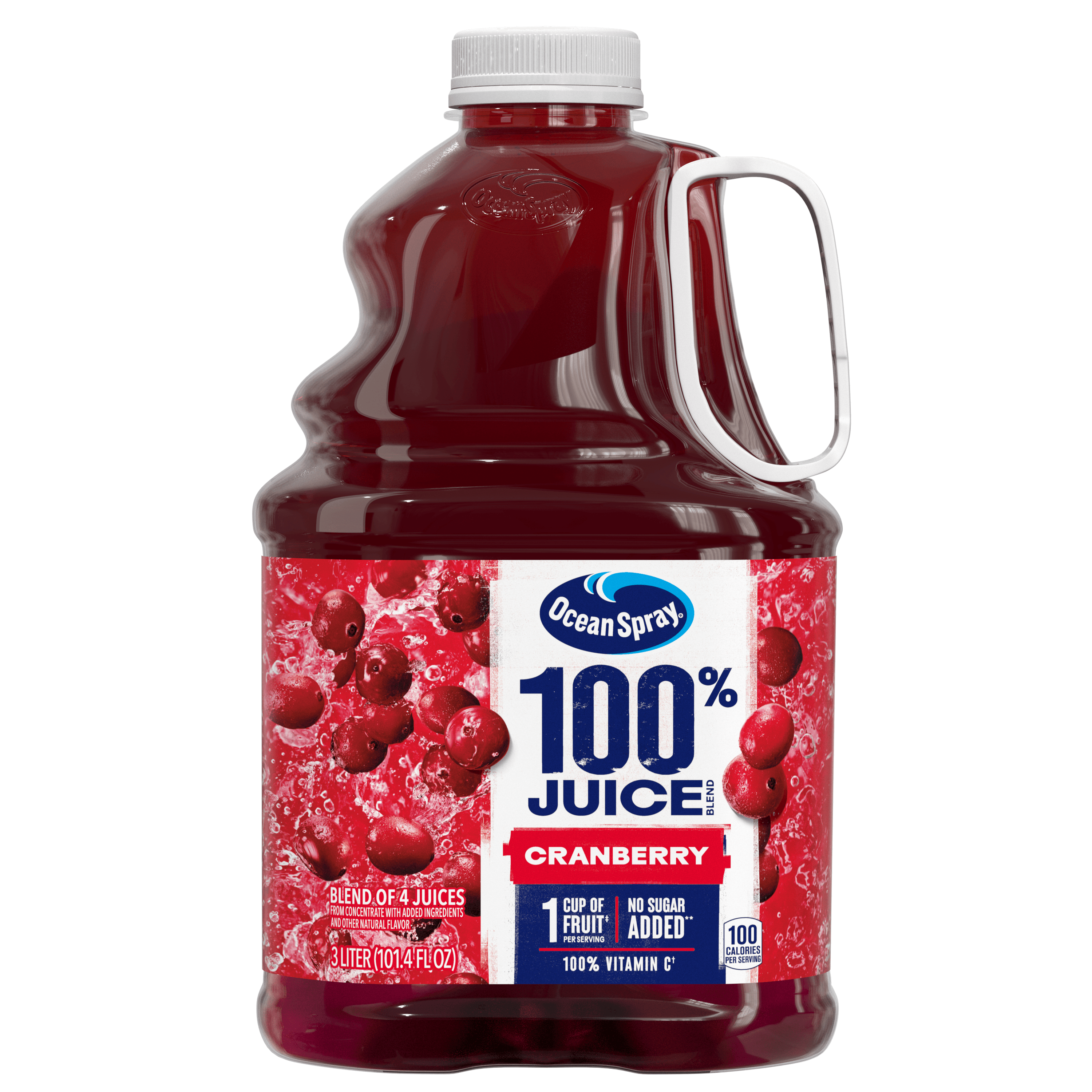 3L OS 100 Percent Cranberry front