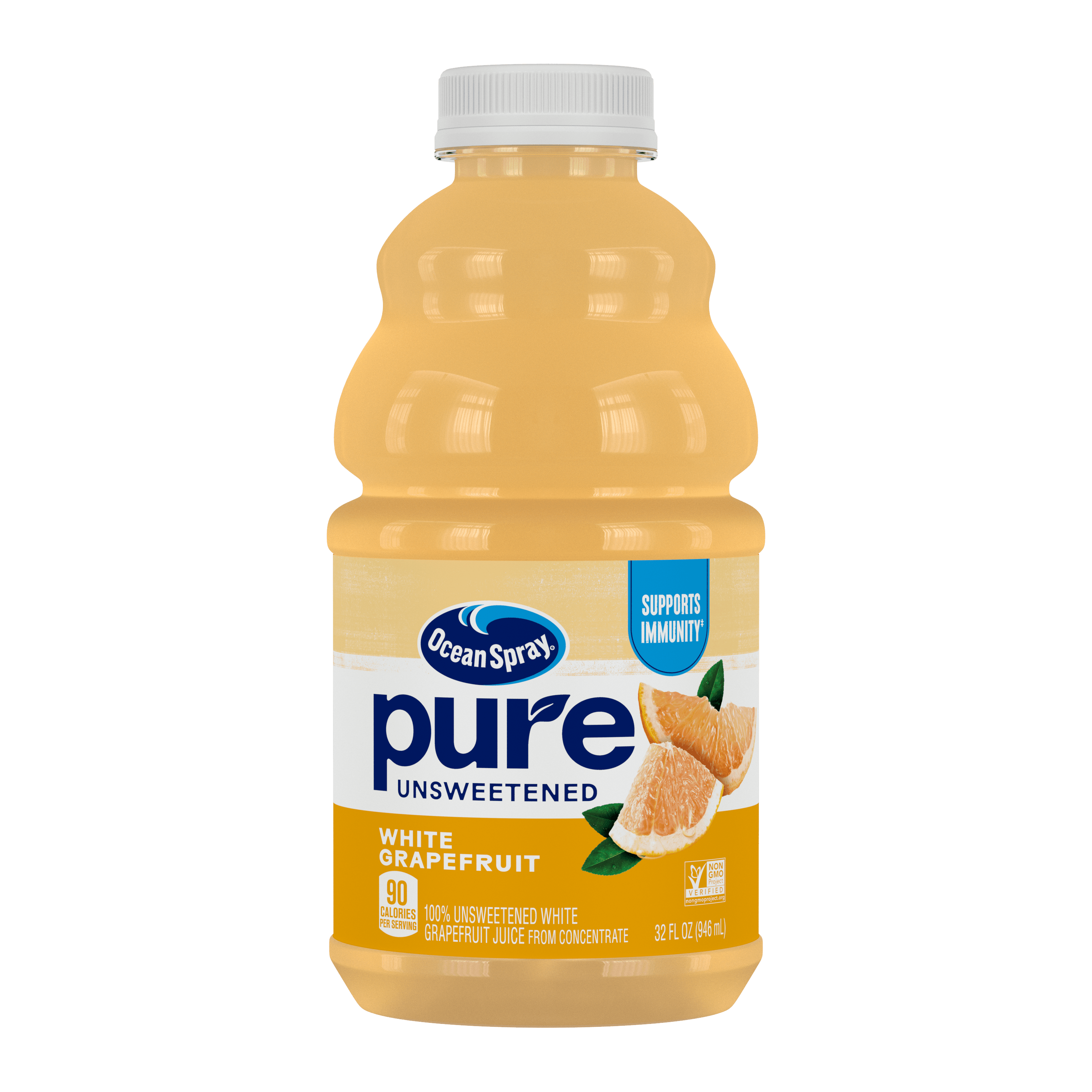 OS 32oz Pure White Grapefruit front