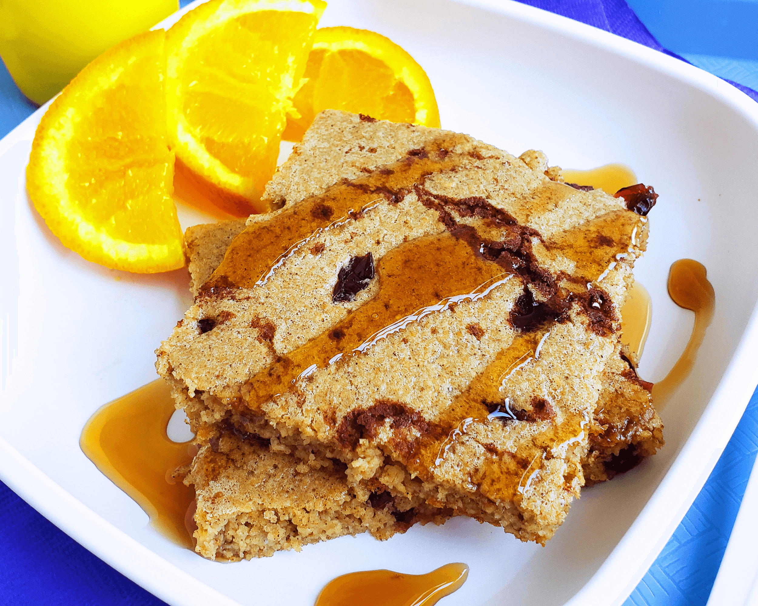 Cinnamon Cranberry Sheet Pan Pancakes-Gluten Free