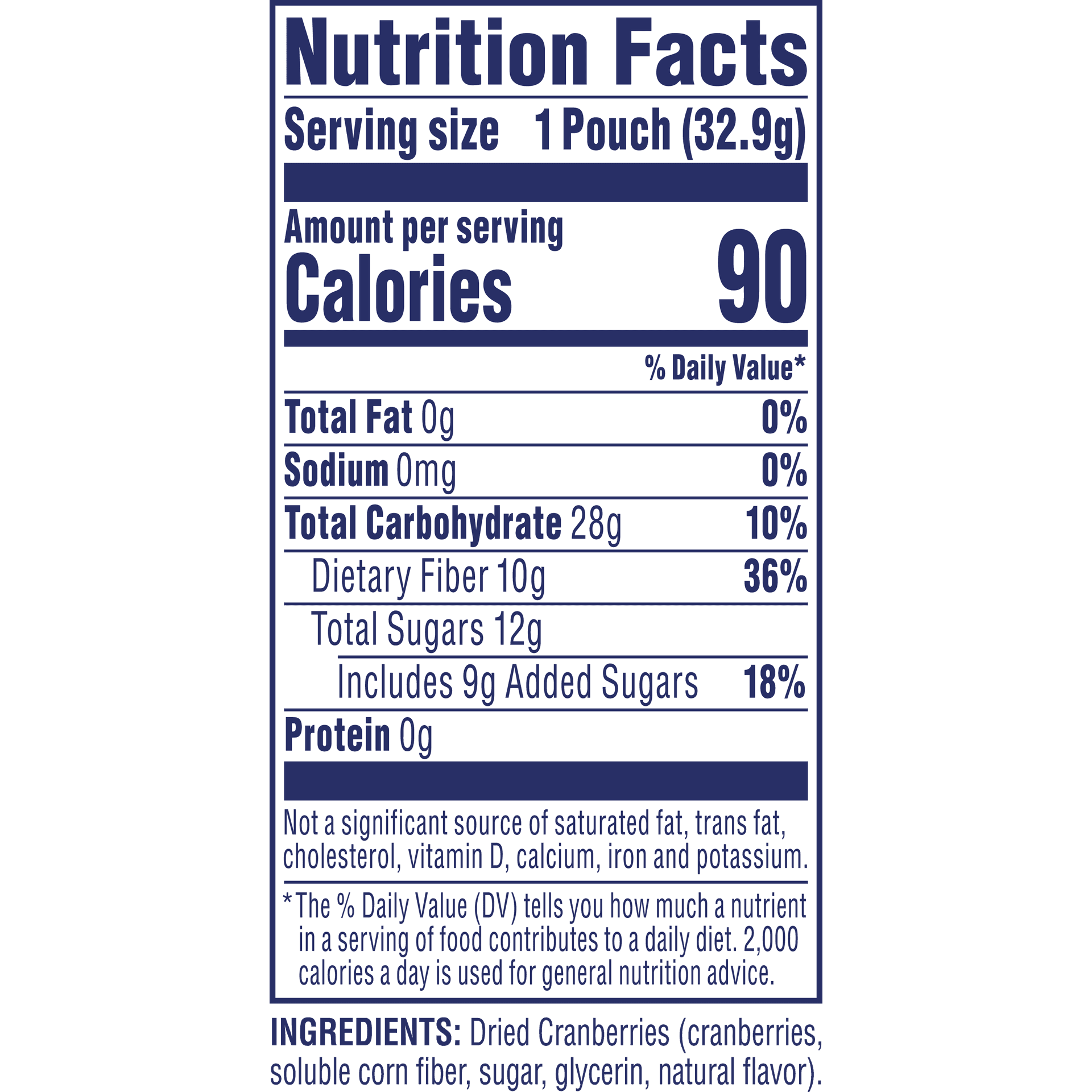 Nutrition Label