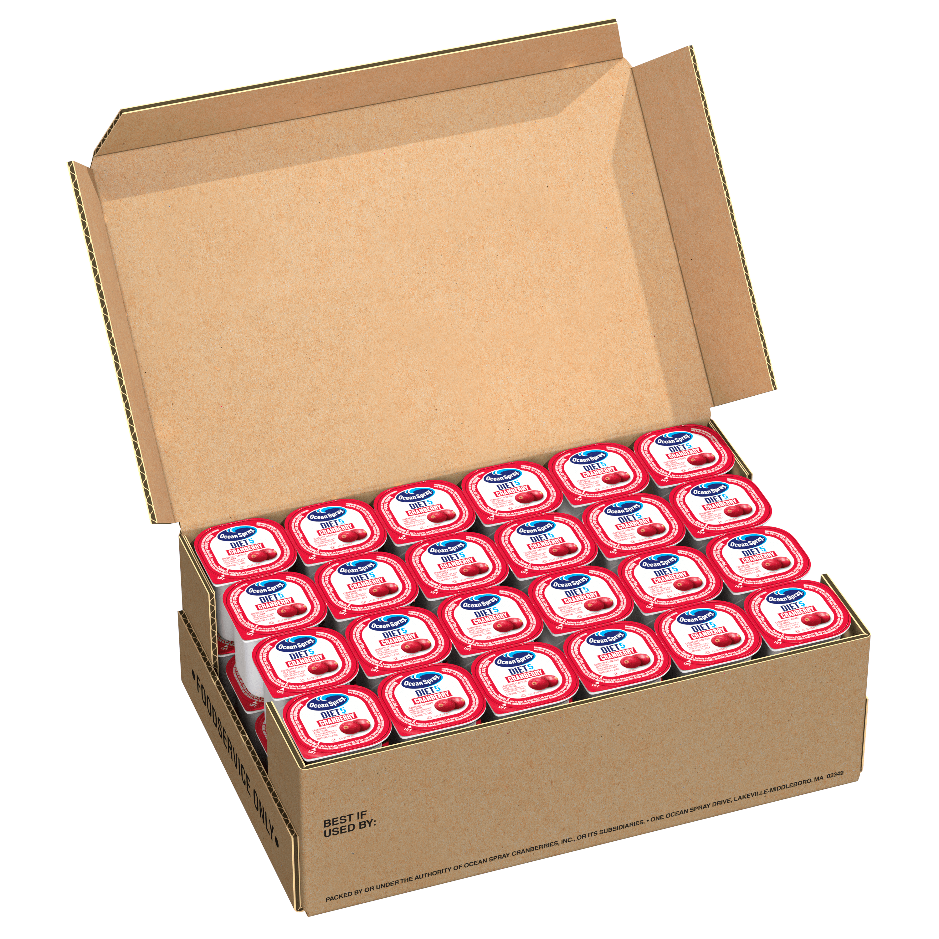 Diet Cran 48ct open tray