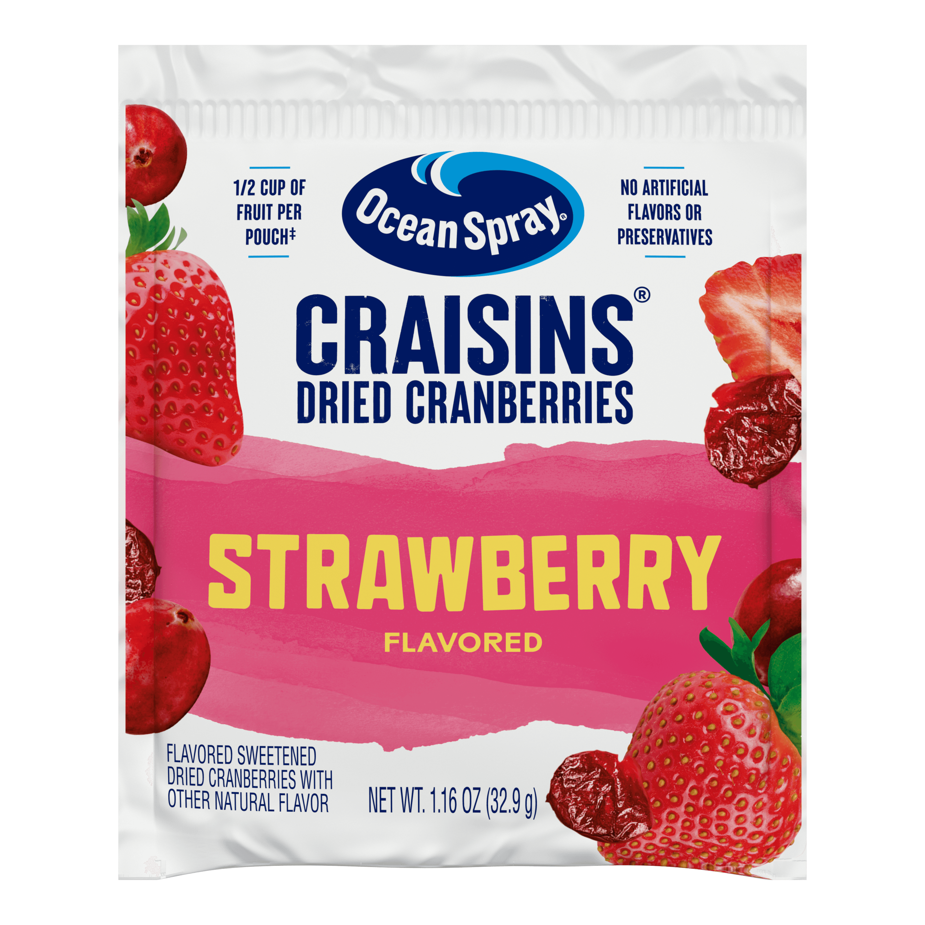 Craisins Strawberry 1p16oz front(00002 0000030109)(8662)