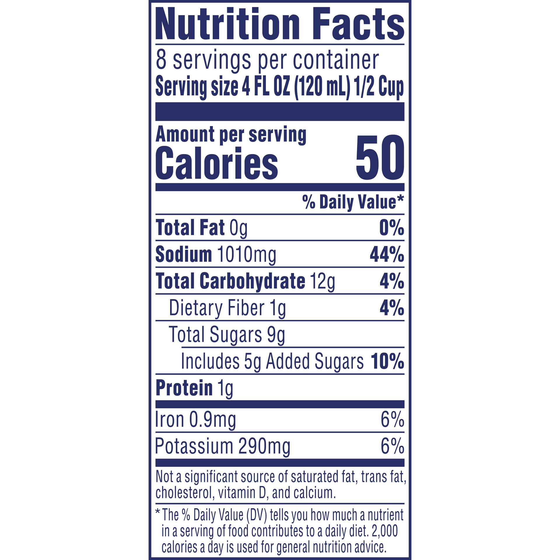 Nutrition Label