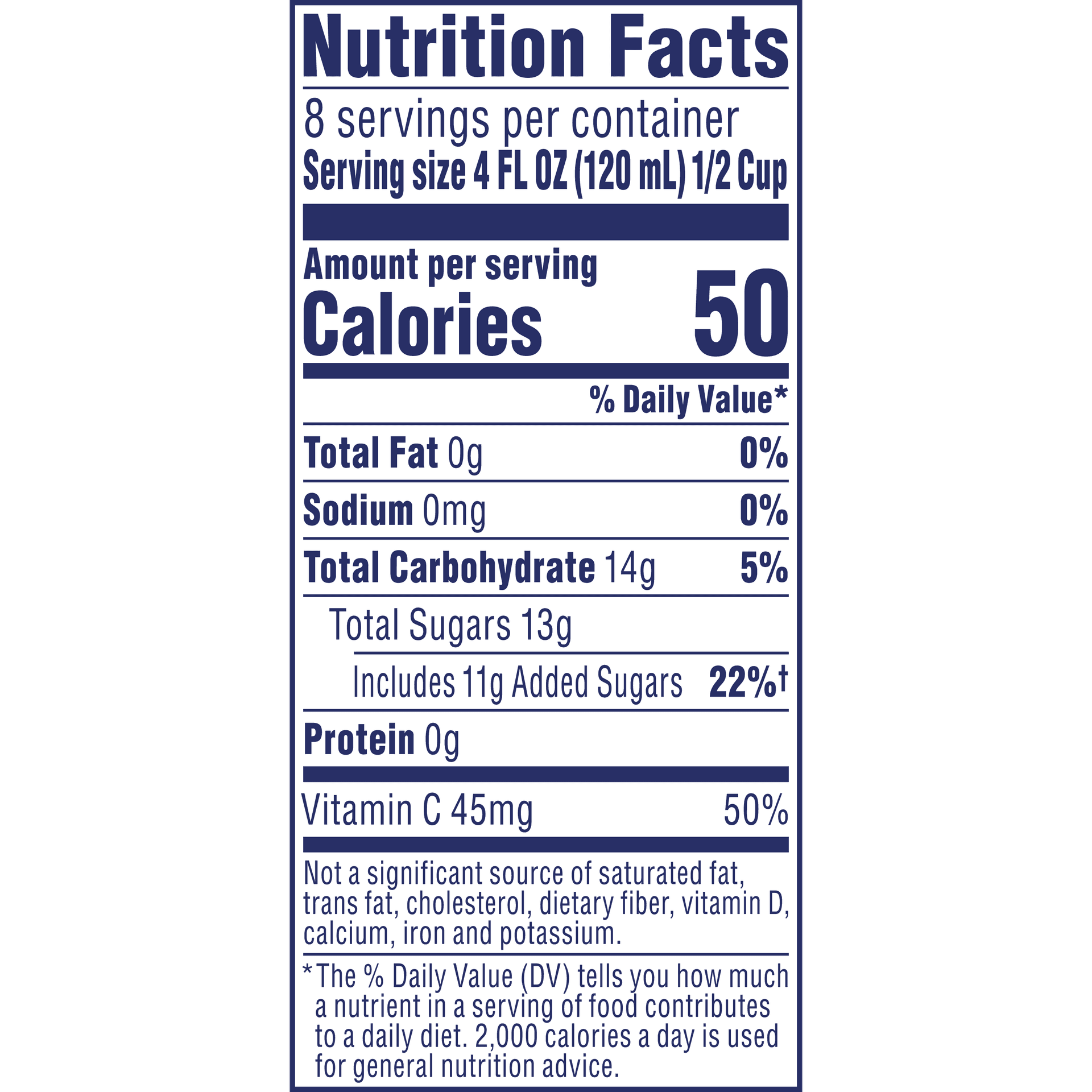 Nutrition Label