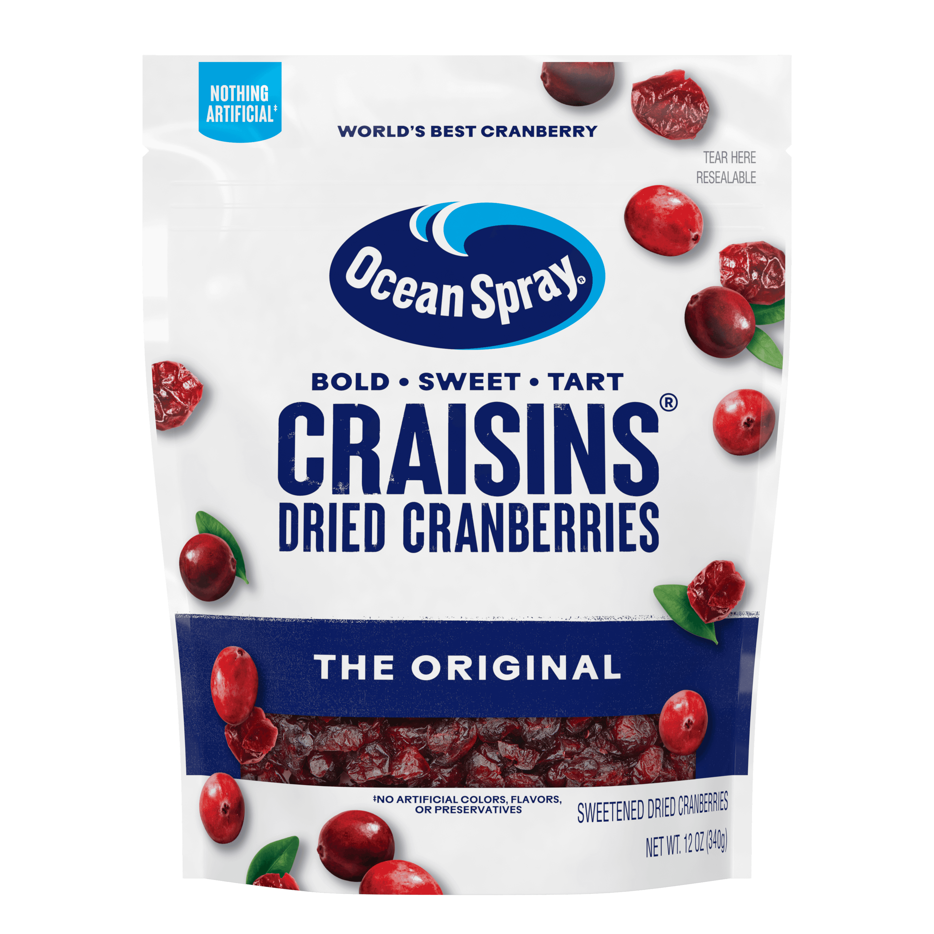 12oz OS Craisins Original front