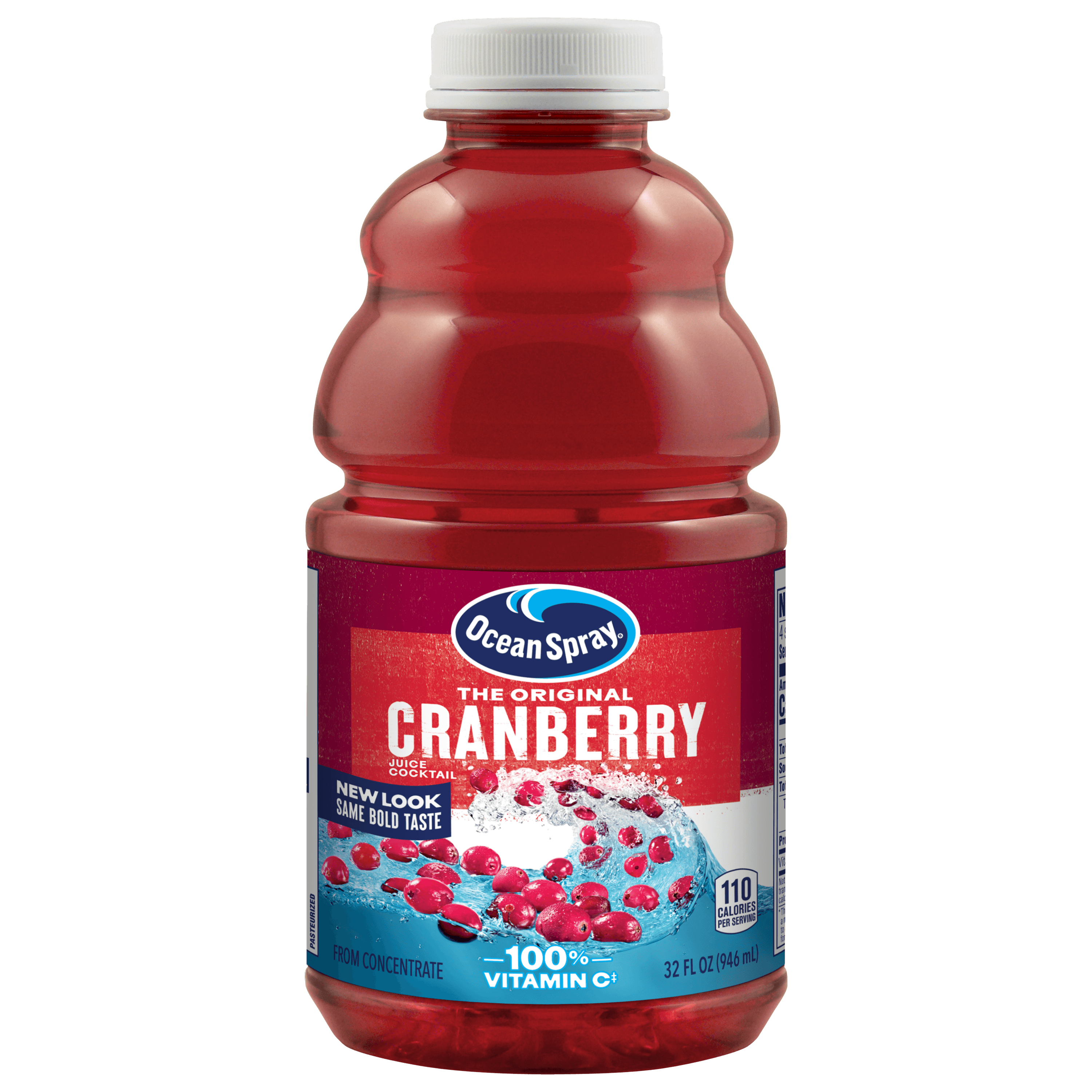 OS Cranberry Juice Cocktail 12/32oz Bottles