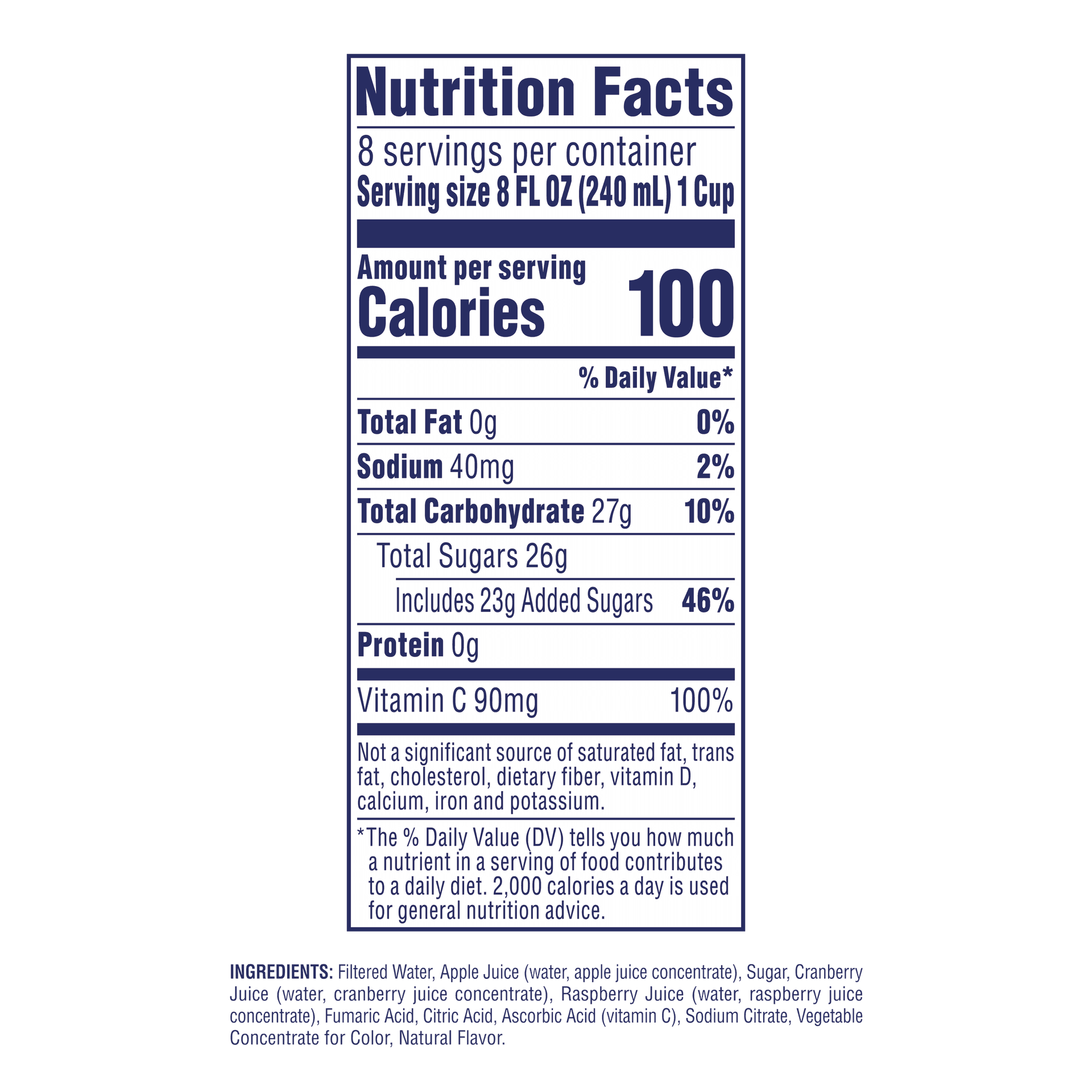 Nutrition Label