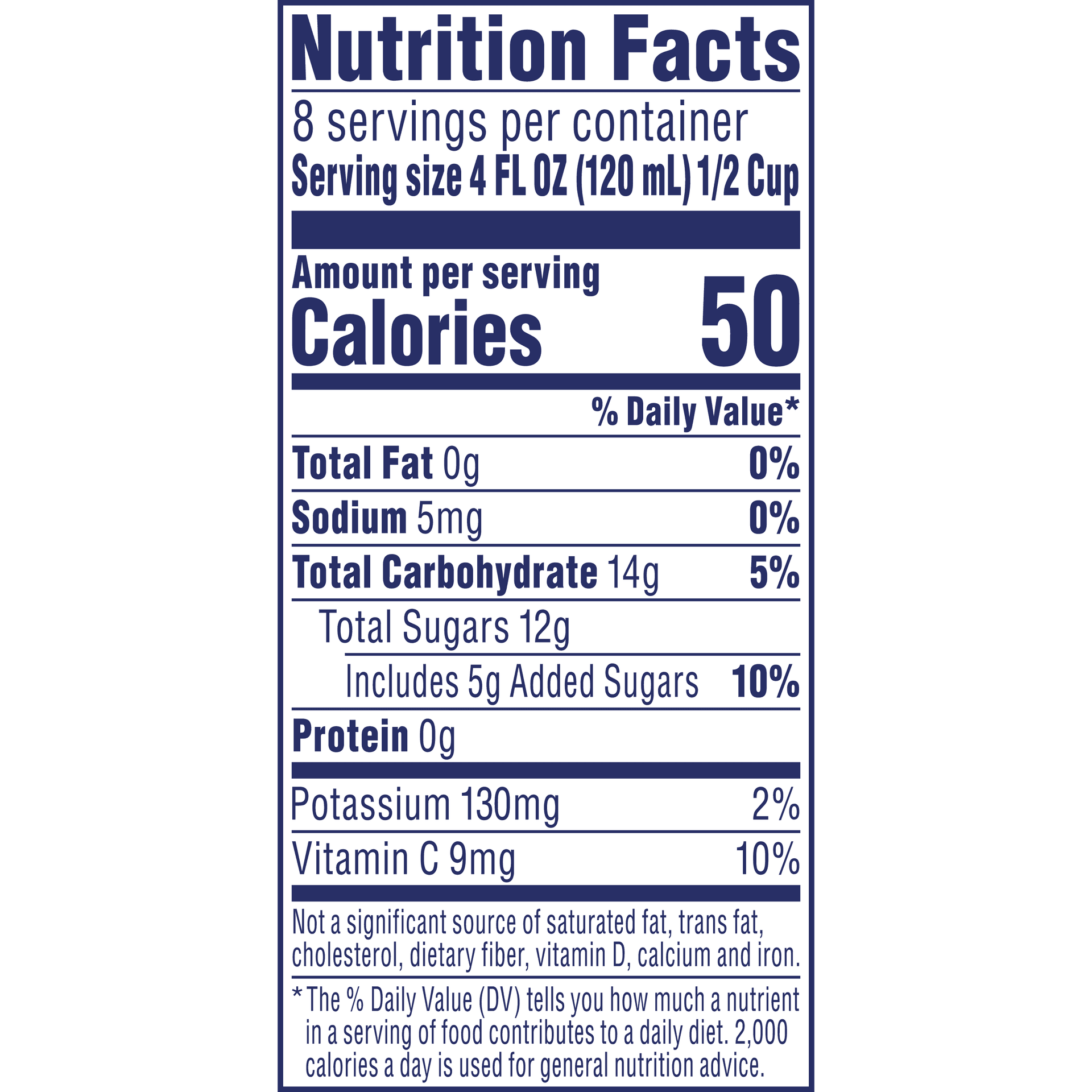 Nutrition Label